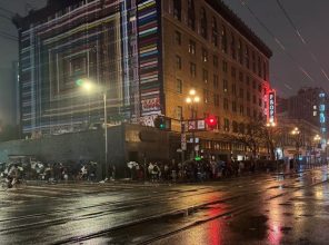 Photo shows Dealers and Users filling 7th and Market
